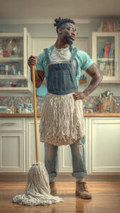 Men can't cook is a lie we all agreed to tell