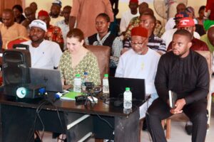 Cross-section of participants at the workshop